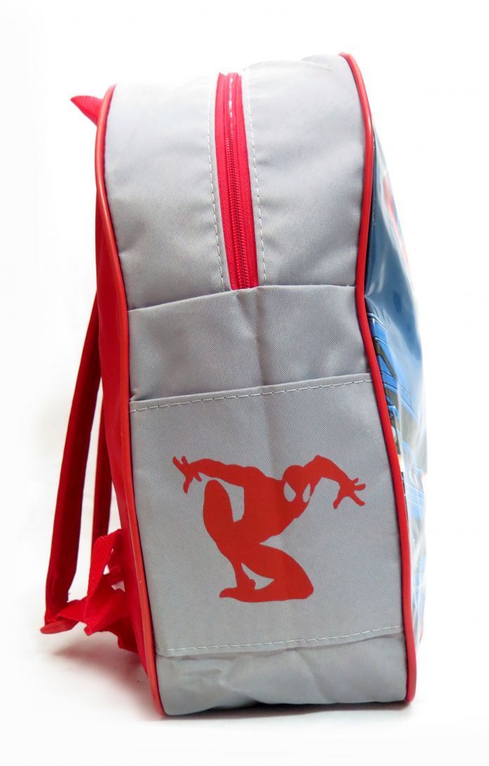 Mochila de Espalda Spider Man Mediana espalda Marvel H A agarrado de 2 telas araña en cuclillas