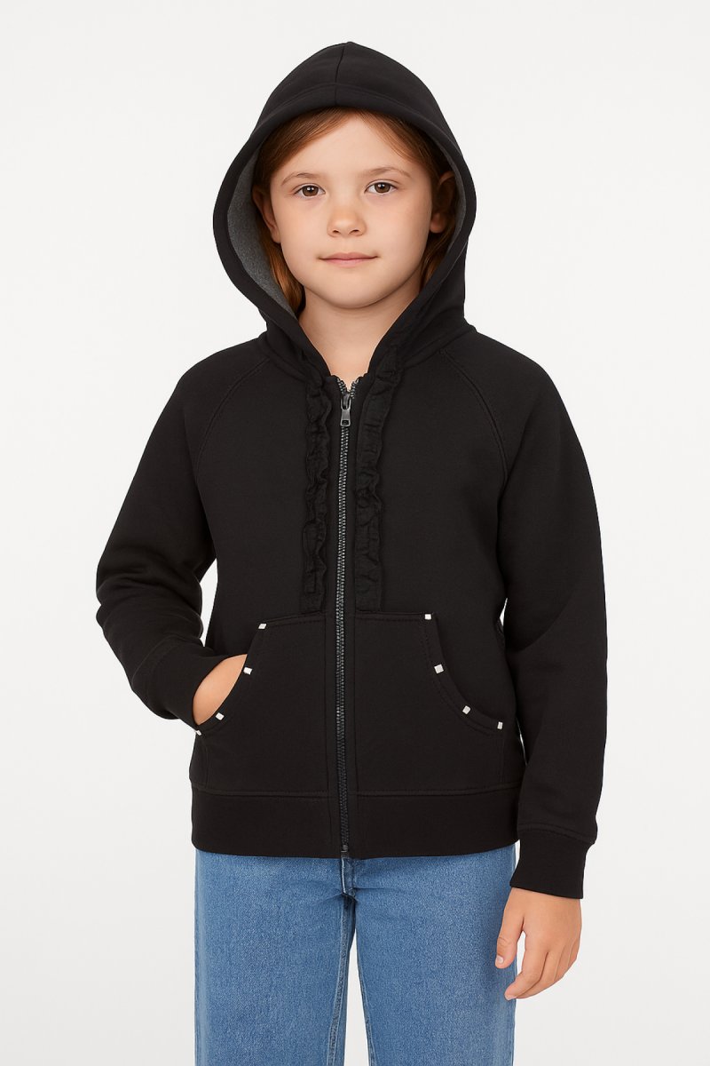 Campera de Algodon Con Friza con Tachas