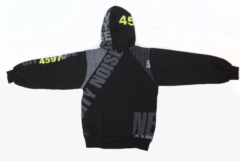 Campera de Algodon Con Friza con Capucha