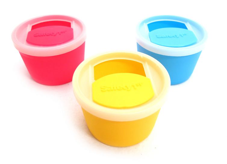 Tacitas apilables Con Tapa deslizante - para Snacks o bocadillos