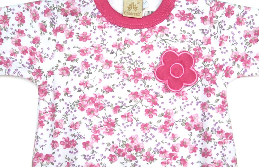 Enterito friza nena sin pie estampado