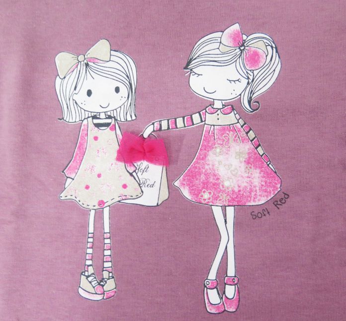 Buzo de Algodon Frizado Estampado Nenas