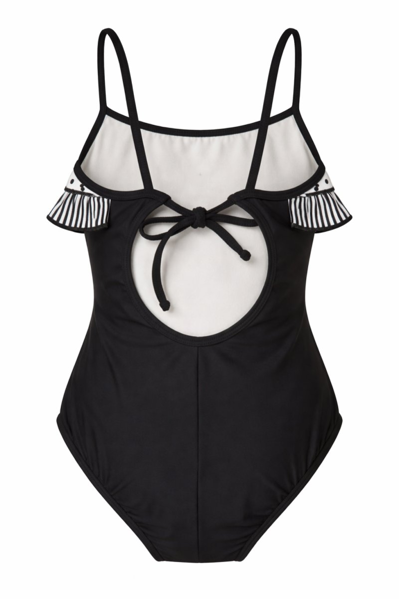 Malla Entera Estampado Flor - Lunares - Rayas