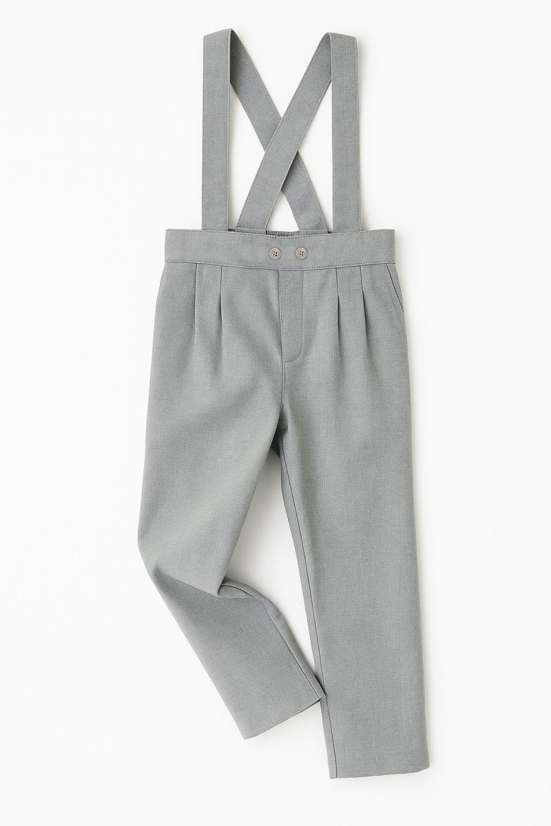 Pantalon Alpaca Recto Con Tiradores