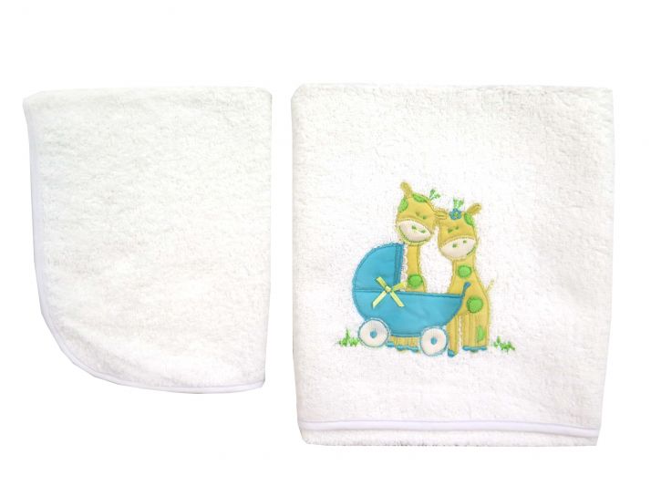 Toallon Bordado + Toallita