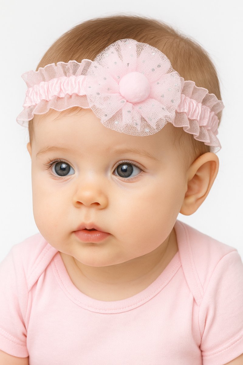 Vincha Elastizada Con Tul