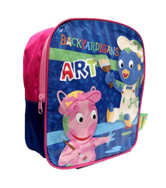 Nickelodeon  mochila chica espalda 26 cm Backyardigans con imagen de los personajes sin bolsillo