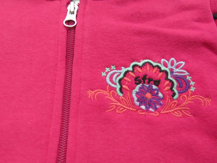Campera de Algondo Con Friza Bordada