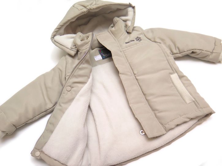 Campera de microfibra - interior de polar