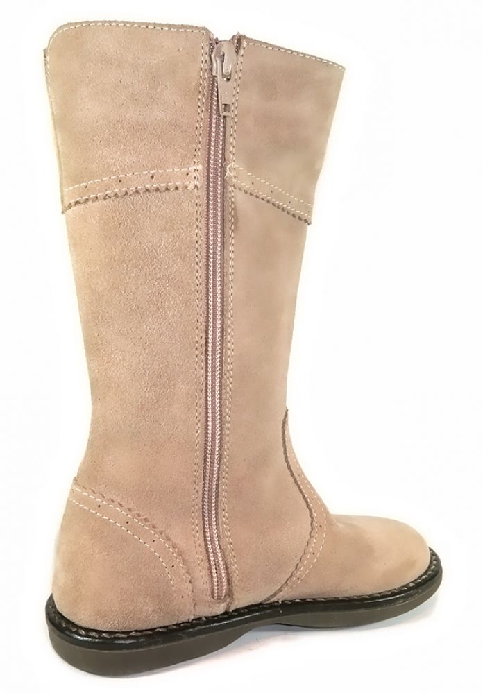 Bota de Gamuza Alta Emma