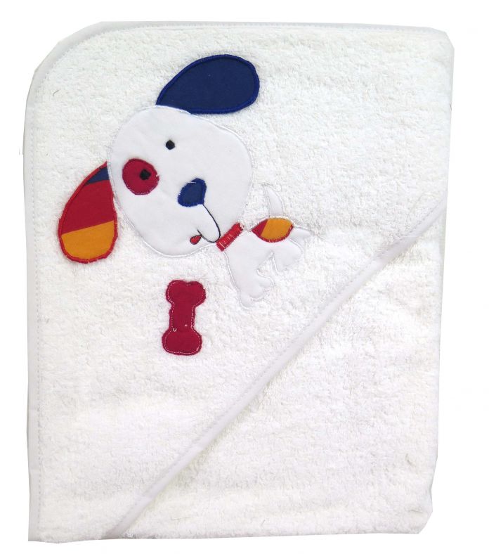 Toallon Con Capucha Bordado - En caja