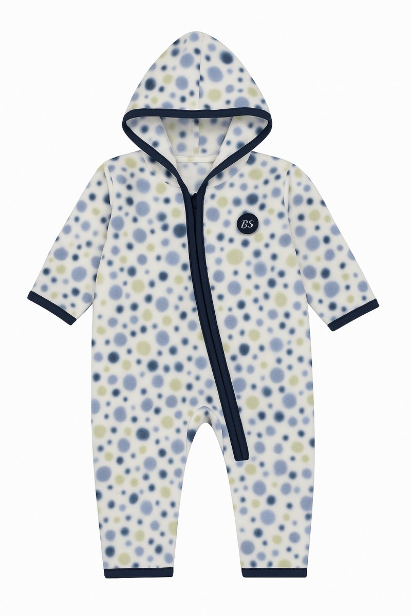 Enterito polar estampado manga larga