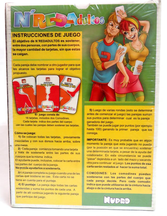 Nredadultos juego para grandes Tipo Twister