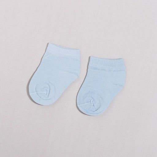 SOQUETE CAÑA SUPER CORTA DE ALGODÓN ELASTIZADO PARA BEBES Y NIÑOS.