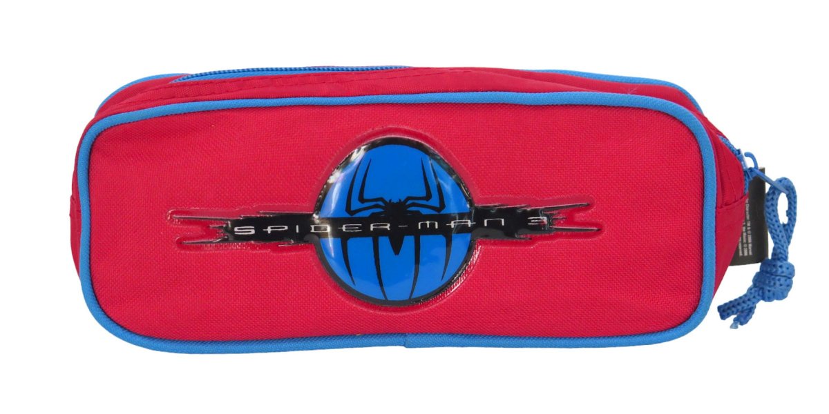Cartuchera con 1 cierre con estampado de Spiderman Hombre Araña