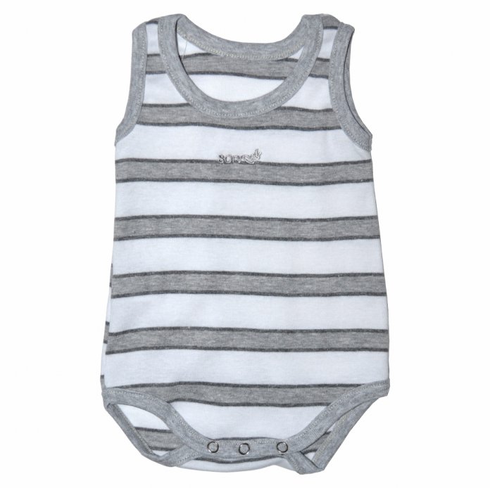 Body Rayado tipo musculosa rosa - Verde/Azul - Gris/Blanco