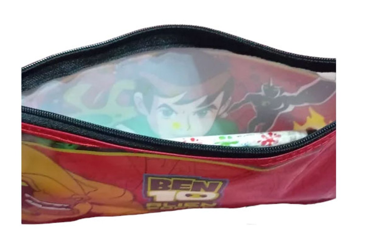 Cartuchera con un cierre con estampado de Ben 10