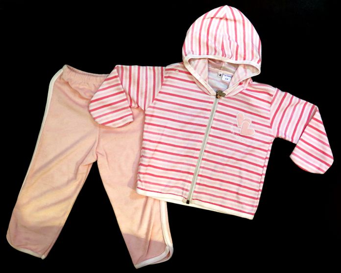 Conjunto Con Campera de Toalla