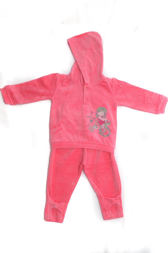 Conjunto Plush Buzo y Pantalon Sin Pie