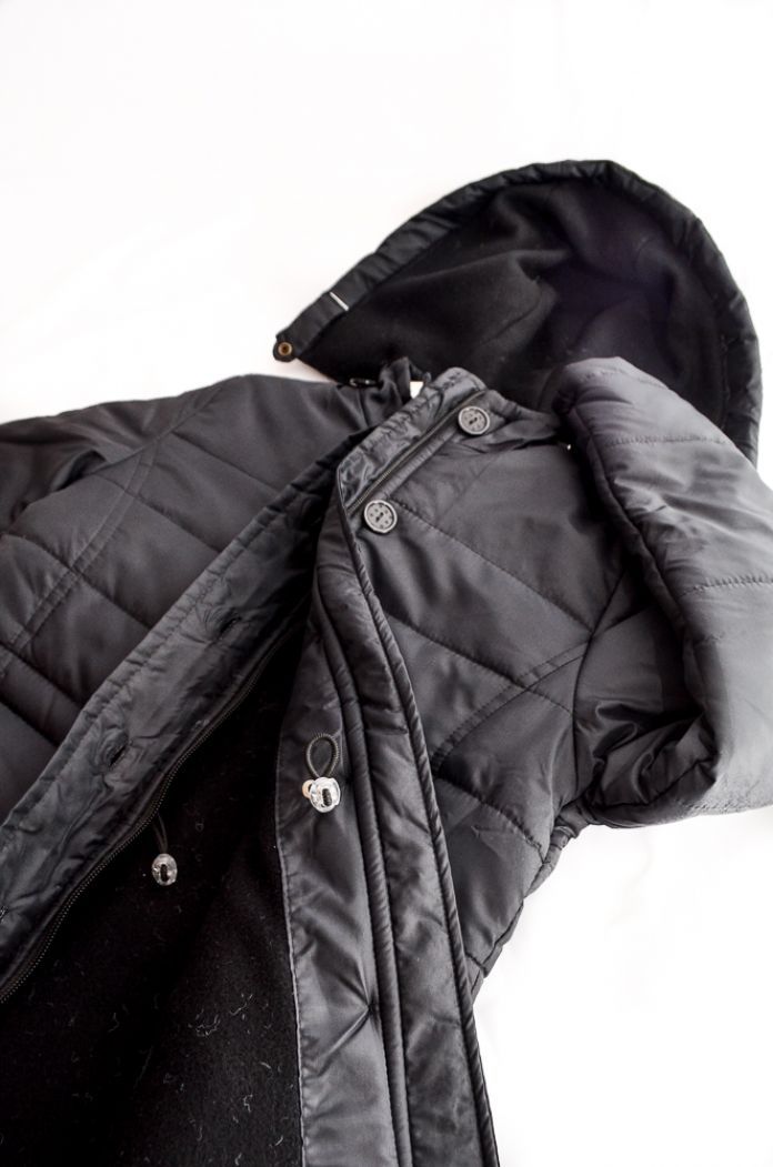 Campera de abrigo de nylon nena