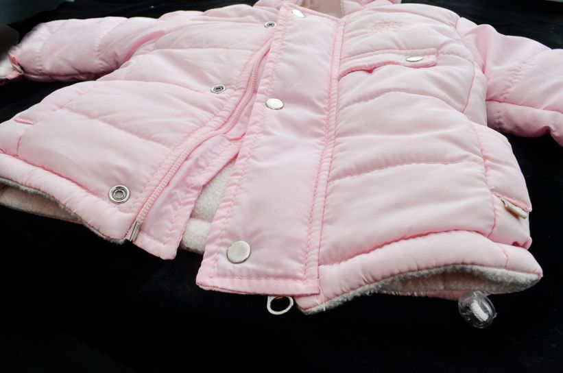 Campera de Abrigo de Nylon con Polar - Incluye Mitones (Guantes)