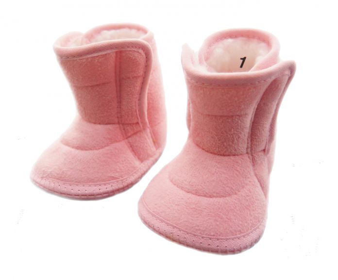 Bota no caminante Gamuzina con Velcro