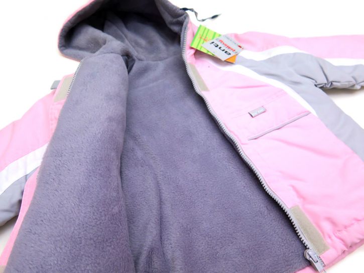 Campera con Capucha Desmontable - Interior en Polar