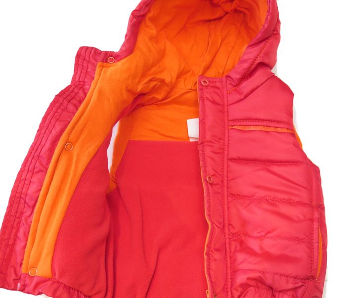 chaleco de nylon combinado de varon