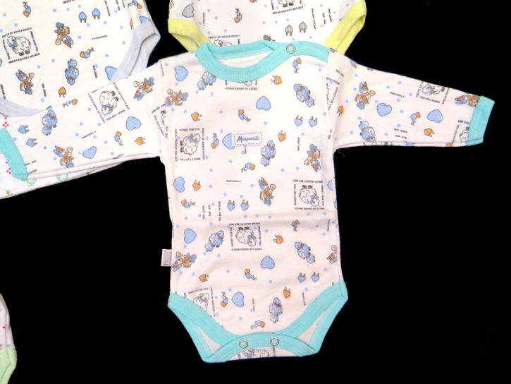 Body de interior manga larga estampados