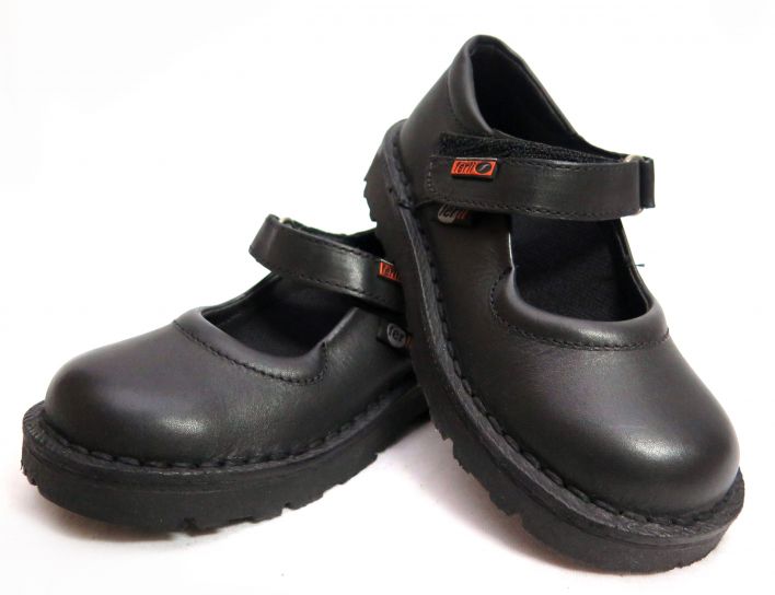 Zapato Calzado Colegial Nena Guillermina con Velcro OUTLET