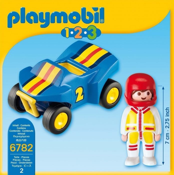 playmobil 123 coche carreras