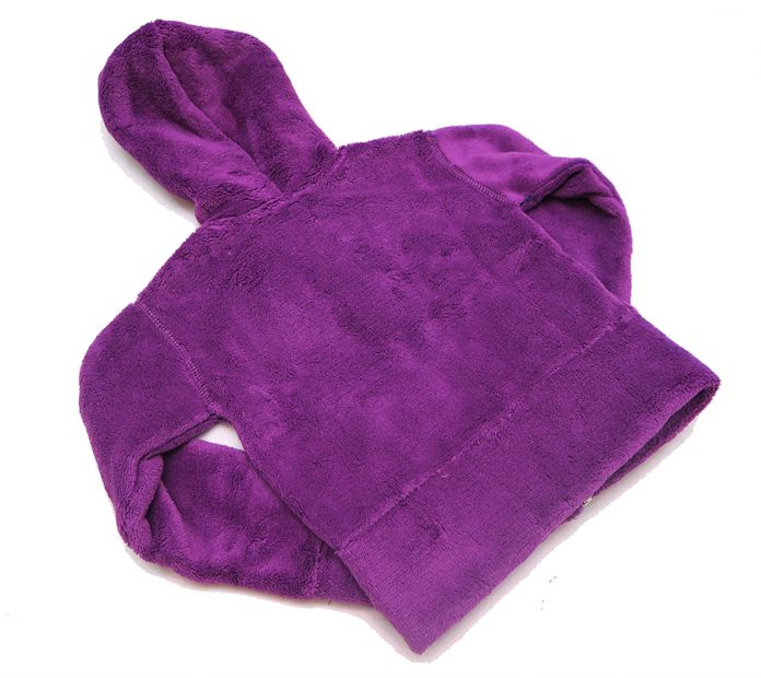 Campera Con Capucha de Plush Lisa