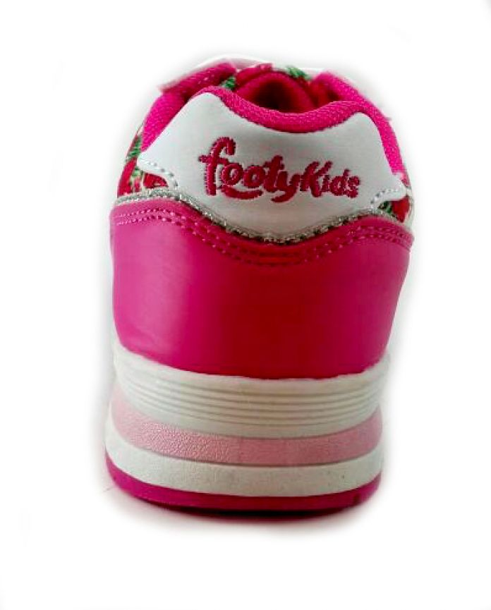 Zapatillas Con Cordon Estampado Floreado Con Brillo