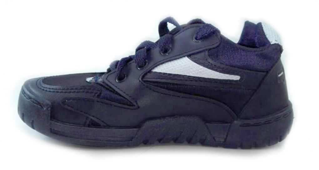 Zapatillas Cuerina Con Cordon