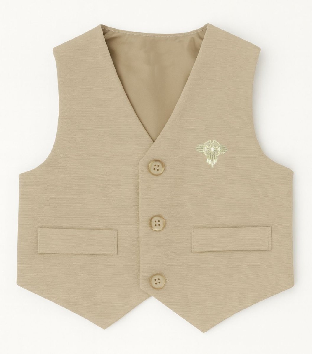 Conjunto Chaleco Camisa Pantalon Y Moño