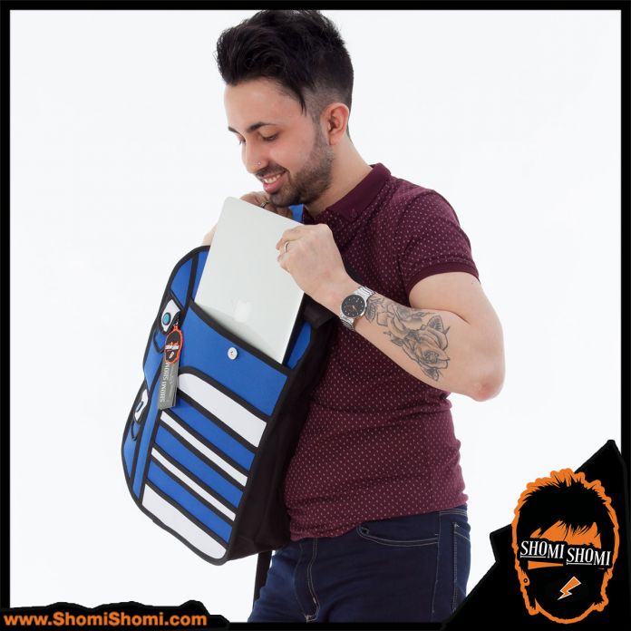 Mochila Yoppo Celeste