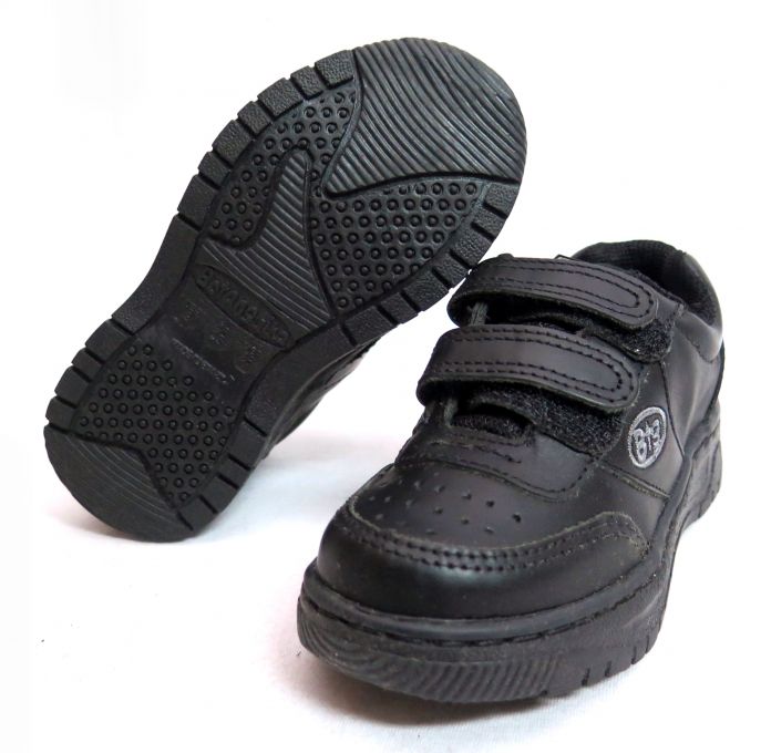 Zapatilla Cuero - Colegial - Velcro