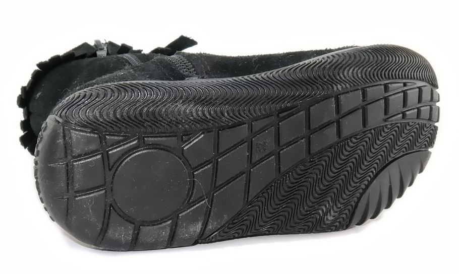 Bota Gamuza con flecos Alina