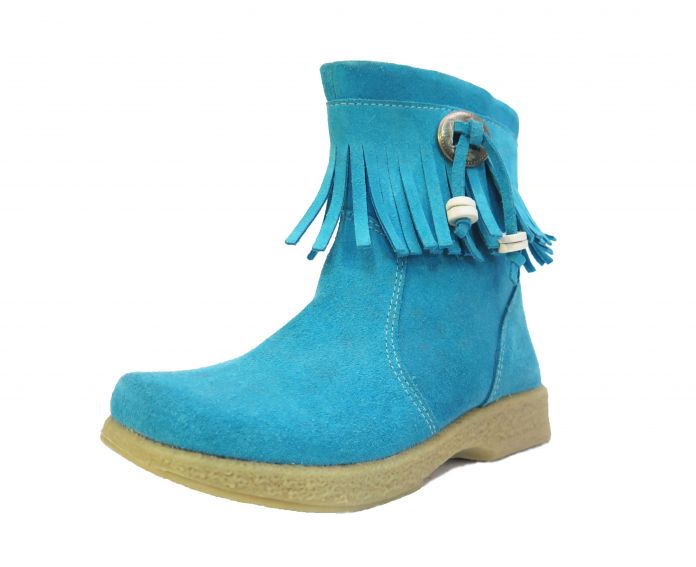 Bota Corta gamuza con Flecos