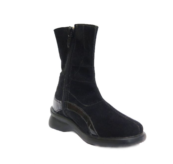 Media Bota Nobuk y Charol Cierre Gamuza