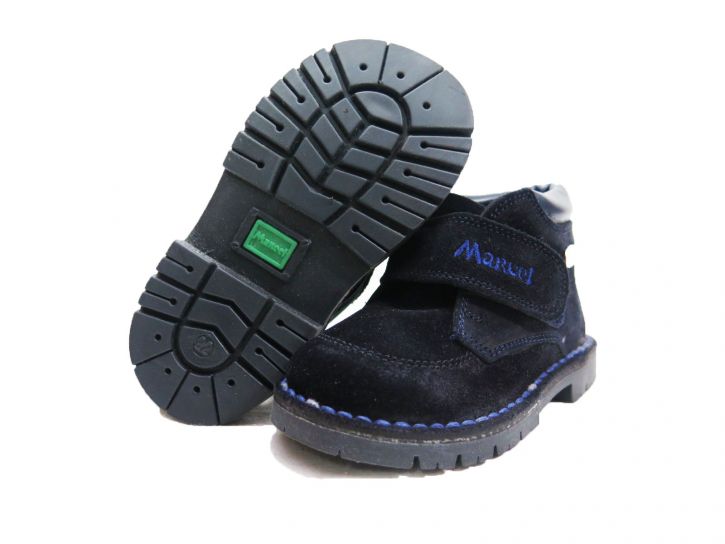 Bota de Gamuza Con Velcro Fray Mocho