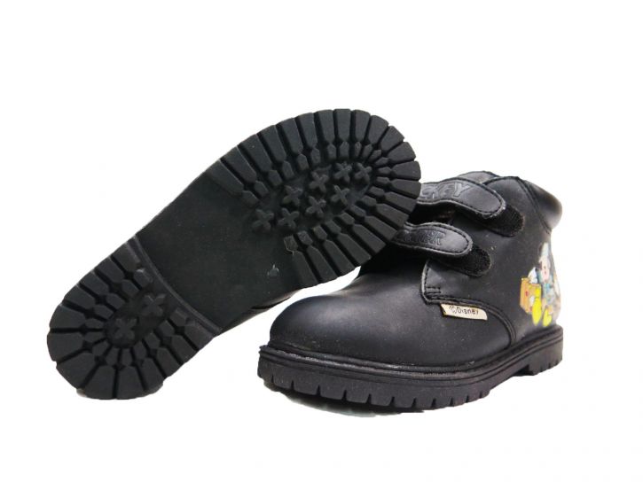 Bota de Cuerina Con Doble Velcro de Mickey