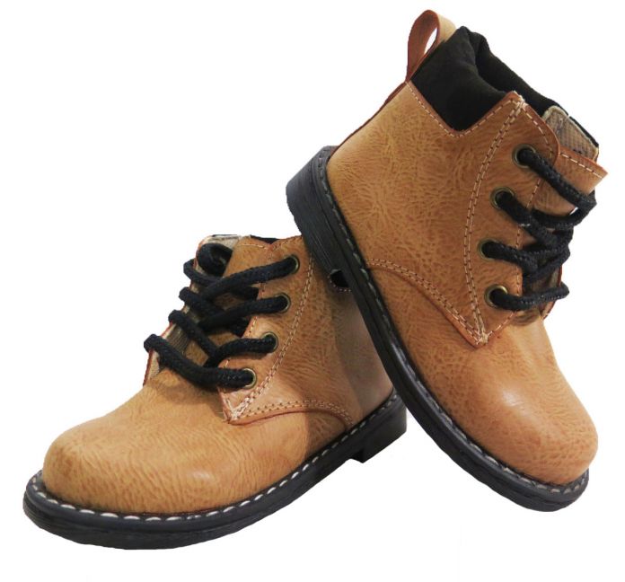 Borcego Bota Con Cordón Ecocuero