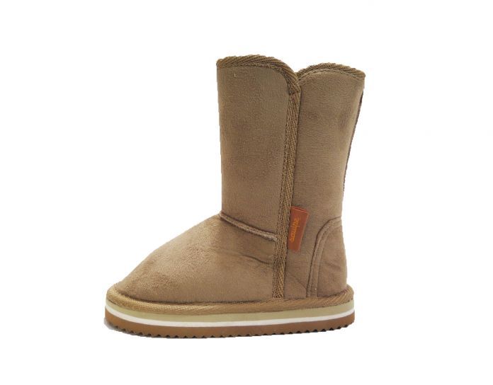 Bota tipo Barker Gamuza y Corderito - Pantubota