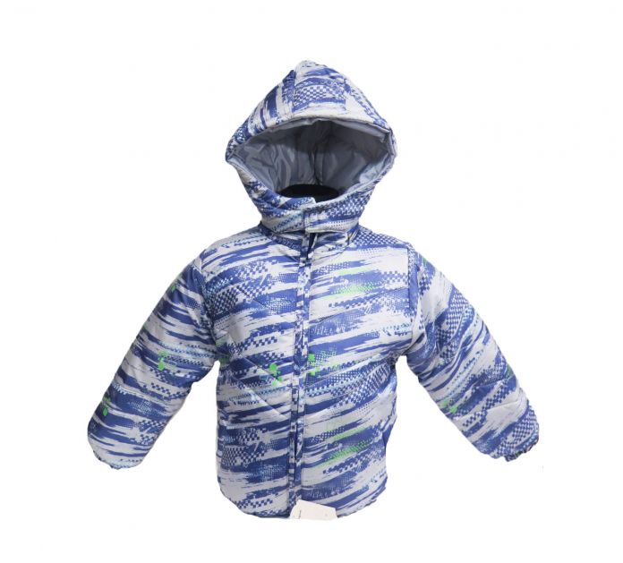 Campera Varon Reversible Estampada