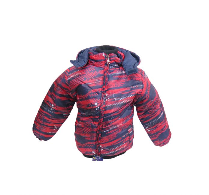 Campera Varon Reversible Estampada