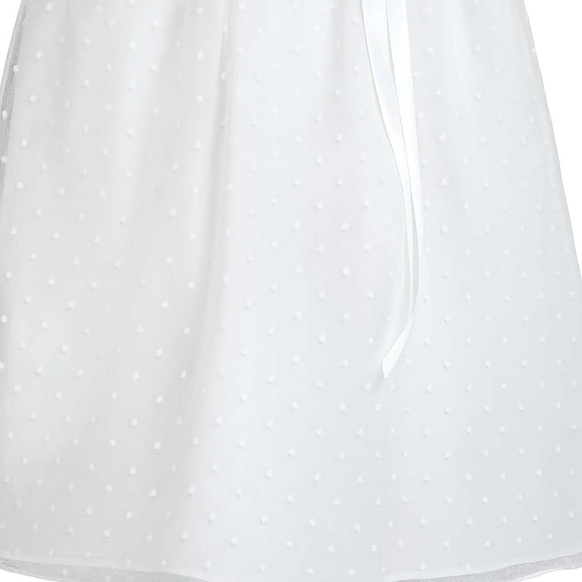 Vestido de Comunión Falda Bordada