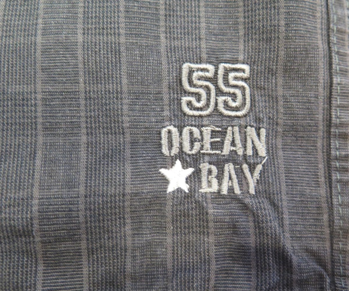 Bermuda de Gabardina con Bolsillo Cargo Estampado Cuadros