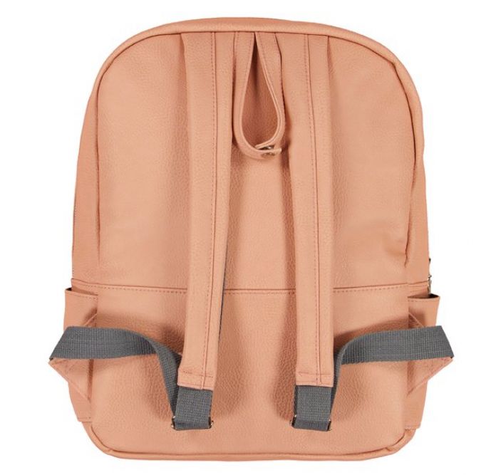 Mochila Maternal Eco Cuero JUANA Frente Matelasse