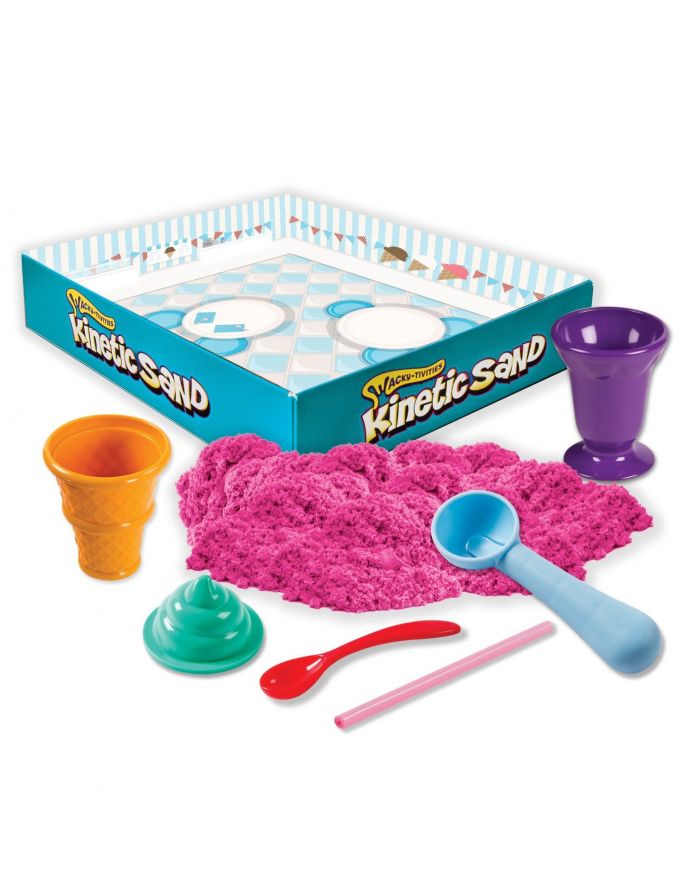 Juego de Masa Arena Kinetic Sand de Heladeria